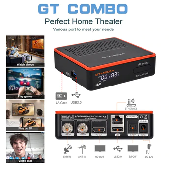 GTMEDIA GT Combo 4K 8K Android 9.0 TV